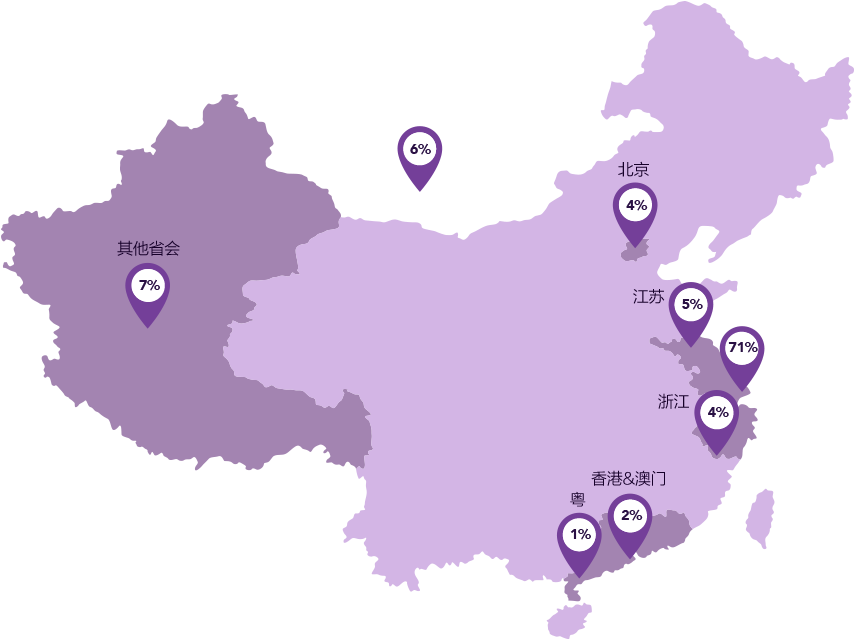 Cn-18 - Map Of China (874x641), Png Download