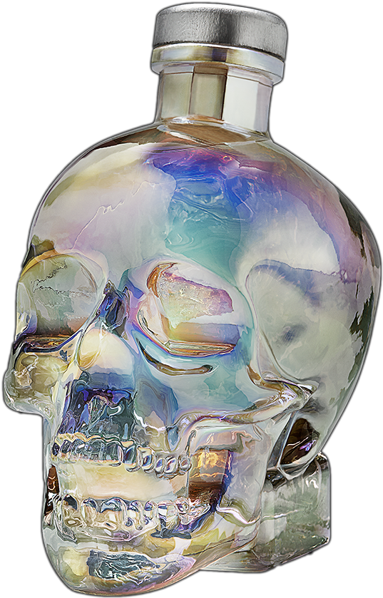 Vodka Aurora Crystal Head 750ml (736x899), Png Download