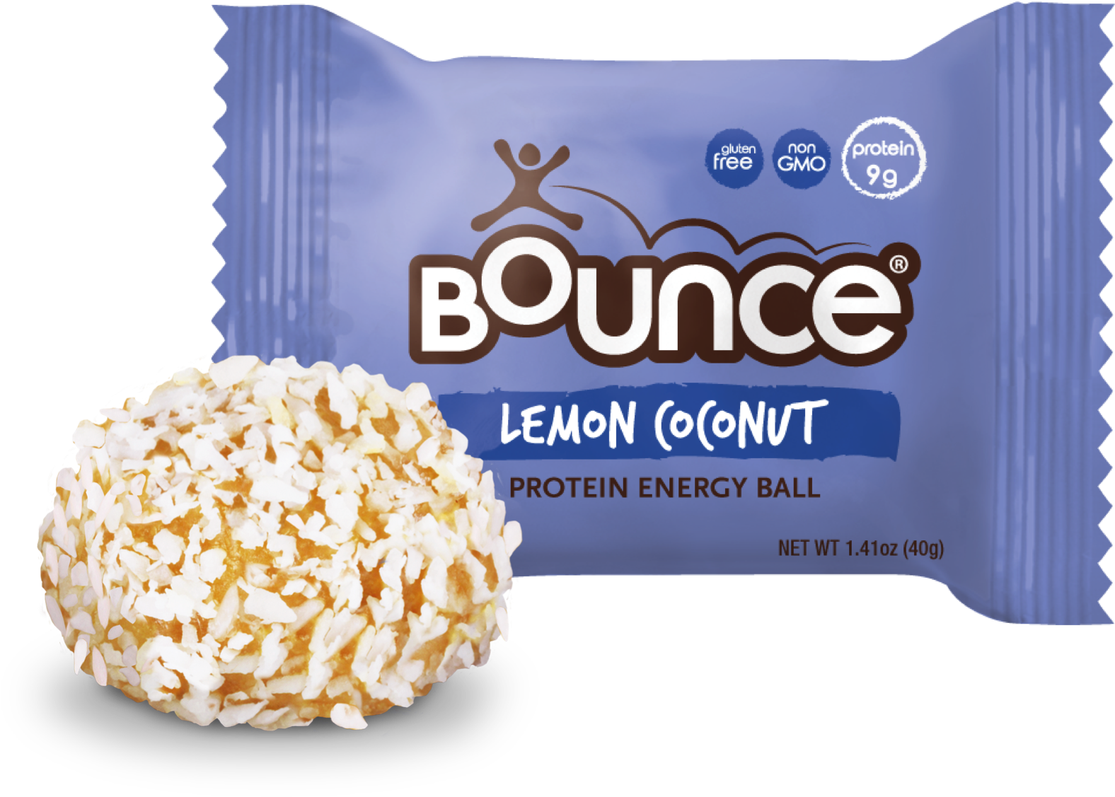 Lemon Coconut And Ball - Bounce Salted Caramel (1746x1291), Png Download