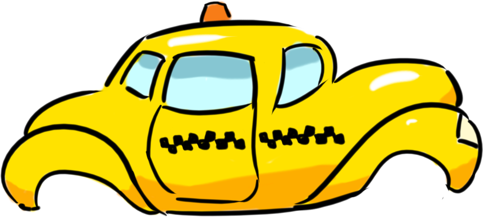 Taxi (2248x1032), Png Download