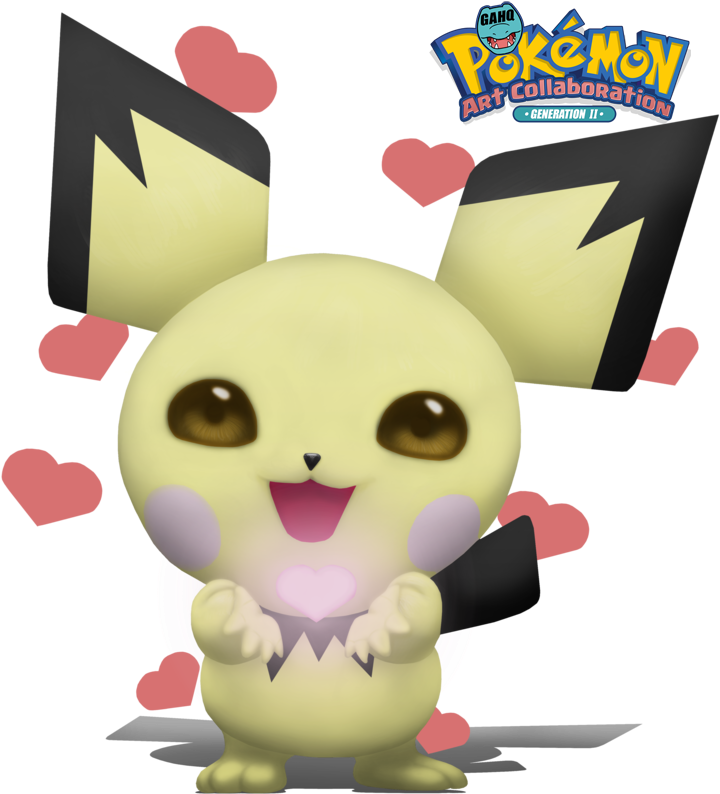 Pichu Used Charm By 13alrog - Pokemon Black (761x807), Png Download