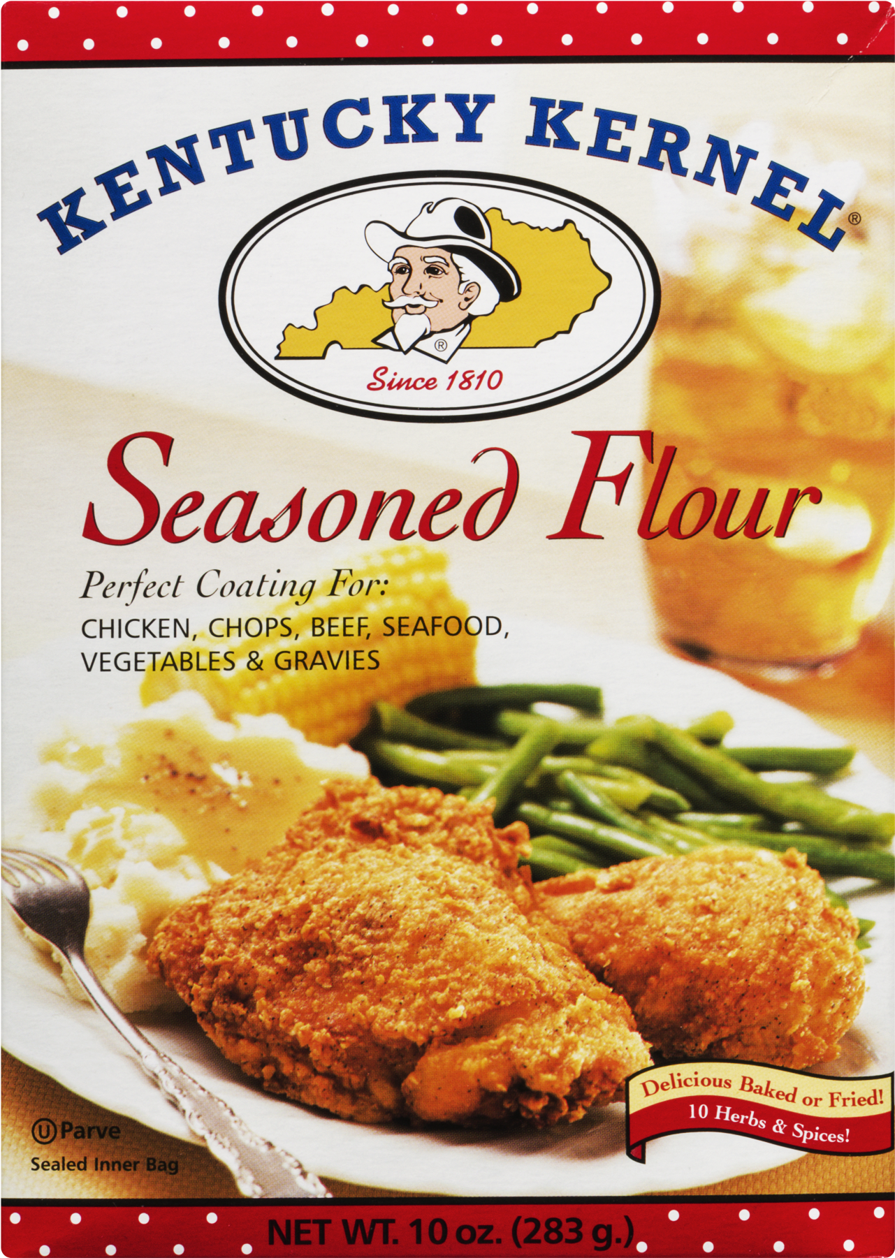Kentucky Kernel Seasoned Flour (1800x1800), Png Download