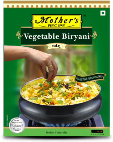 Mother's Recipe Vegetable Biryani - Mothers Recipe Ready To Eat (600x600), Png Download