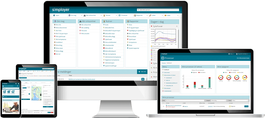 Simployer Hrm-system - Simployer Reise (1046x487), Png Download