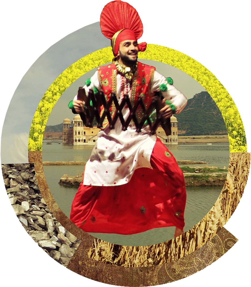 The World Bhangra Council , Having Its Main Offices - Costume (1000x1000), Png Download