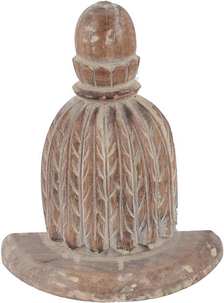 Wooden Antique Wall Bracket - Bronze Sculpture (500x750), Png Download