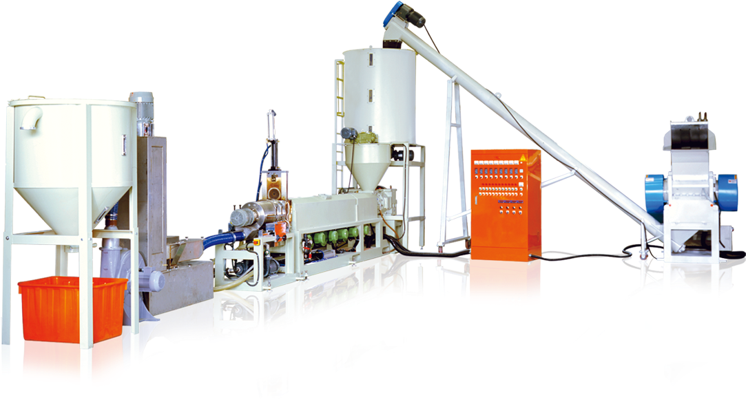 Film/bags Waste Plastic Recycling Machinekcr-120 - Machine (1200x700), Png Download