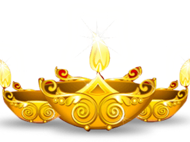 Diwali Clipart Transparent Background - Diwali Diya (640x480), Png Download