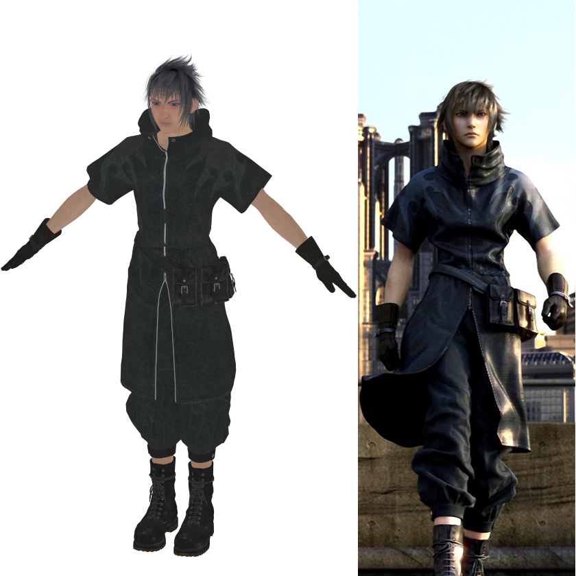 Noctis's Original Outfit From Final Fantasy Versus - Noctis Ff Versus 13 (840x840), Png Download