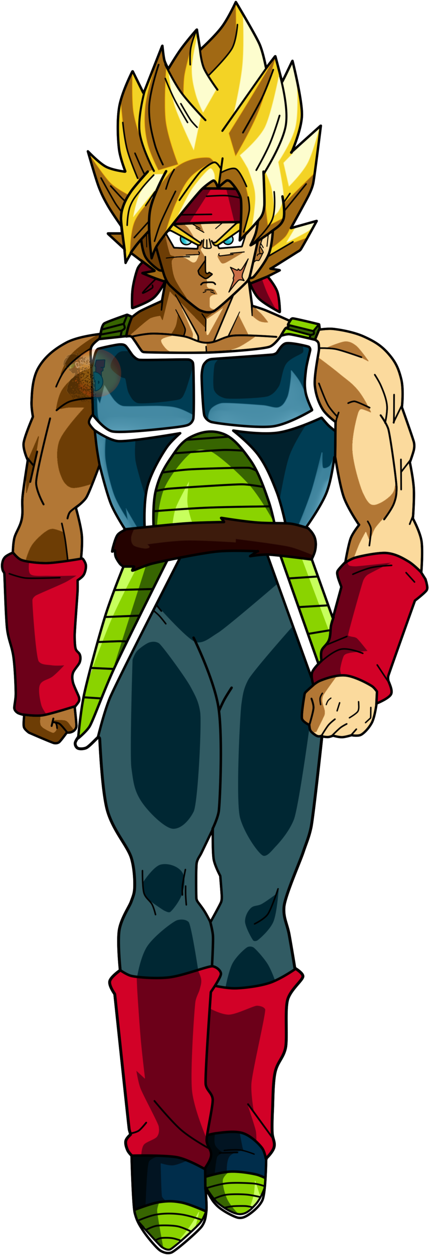 Bardock Ssj Png - Dragon Ball Bardock Ssj Deviantart (1024x2616), Png Download