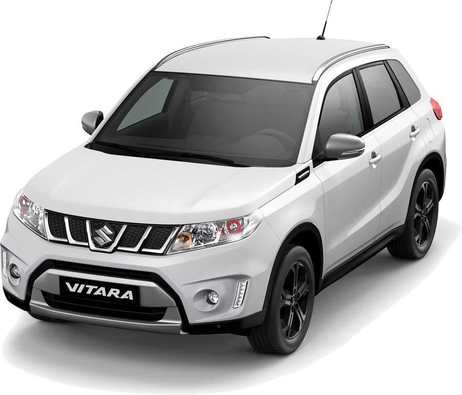Suzuki Vitara S White (900x770), Png Download