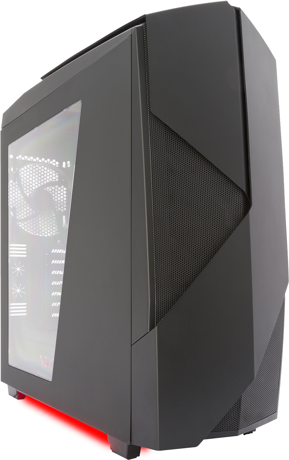 Nzxt Noctis 450 Mid-tower Gaming Case - Computer Hardware (1085x1600), Png Download