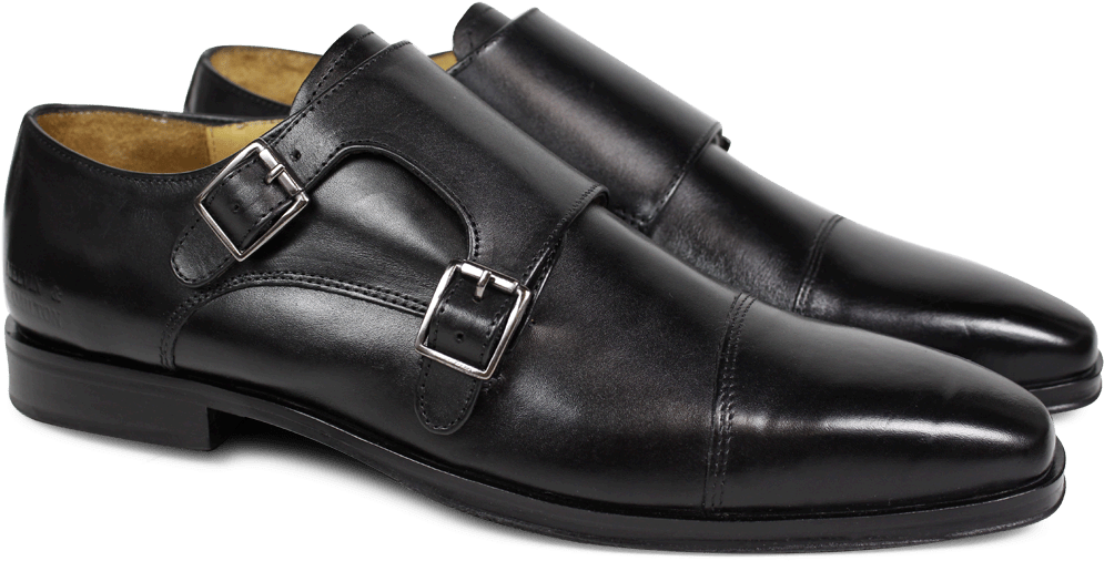 Austin Dmk Robel Black Hrs Monks - Slip-on Shoe (1024x1024), Png Download