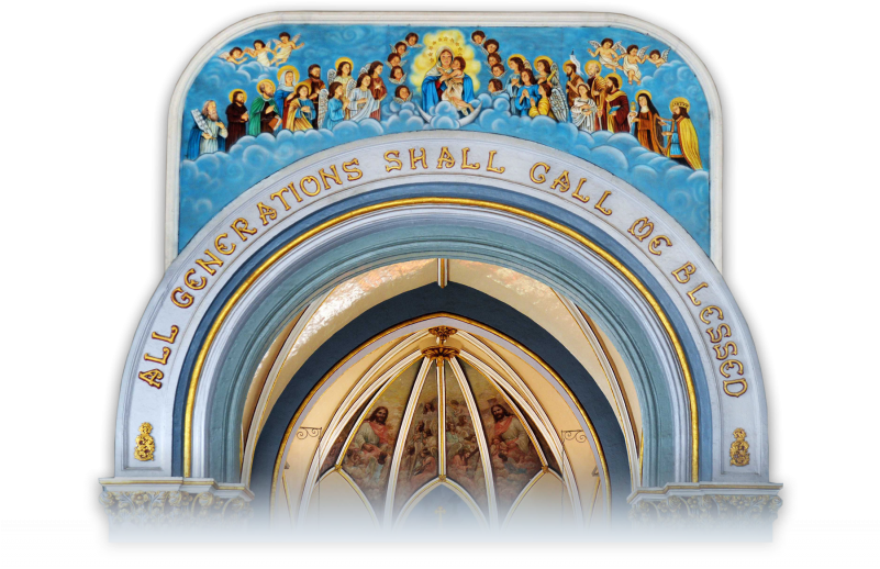 Home - Mount Mary Church, Bandra (800x533), Png Download