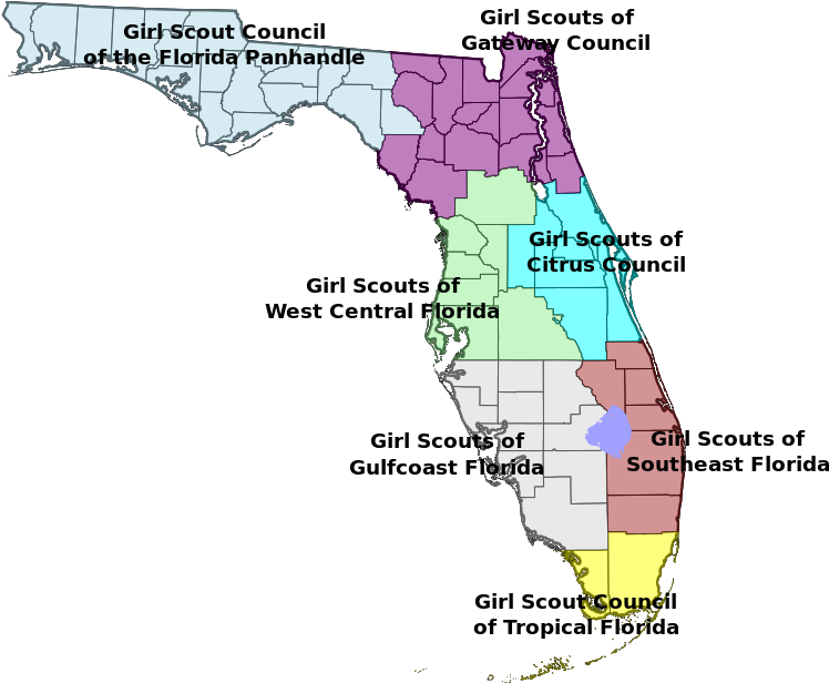 Parkland Florida Map Beautiful Scouting In Florida - Map Of Florida (800x615), Png Download