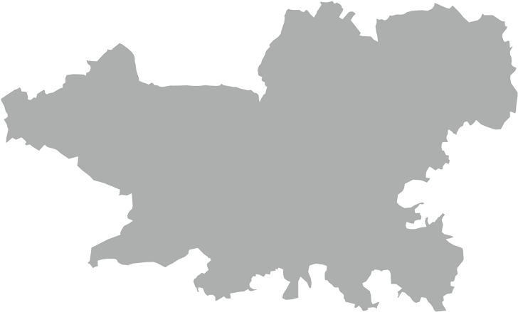 Nilgiris Map - Silhouette (800x800), Png Download