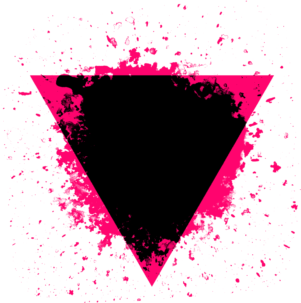 Triangle Sticker - Graphic Design (1024x1024), Png Download