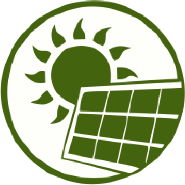 Solar Power Plant / Solar Park - Solar Power Station Logo (1400x632), Png Download