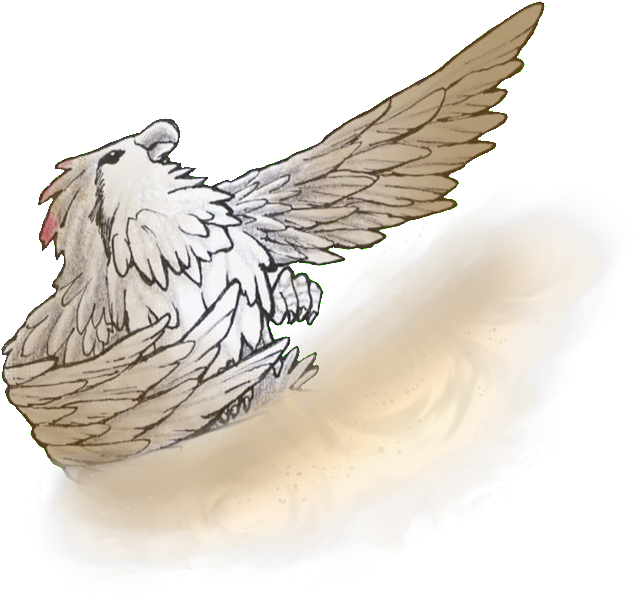Pidgey Used Sand Attack Game Art Hq Pokemon - Chicken (664x629), Png Download