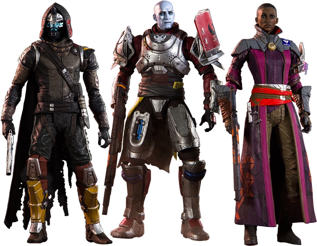 Assortment 7” Action Figures - Destiny 2 Tattoos Cayde 6 (1152x912), Png Download