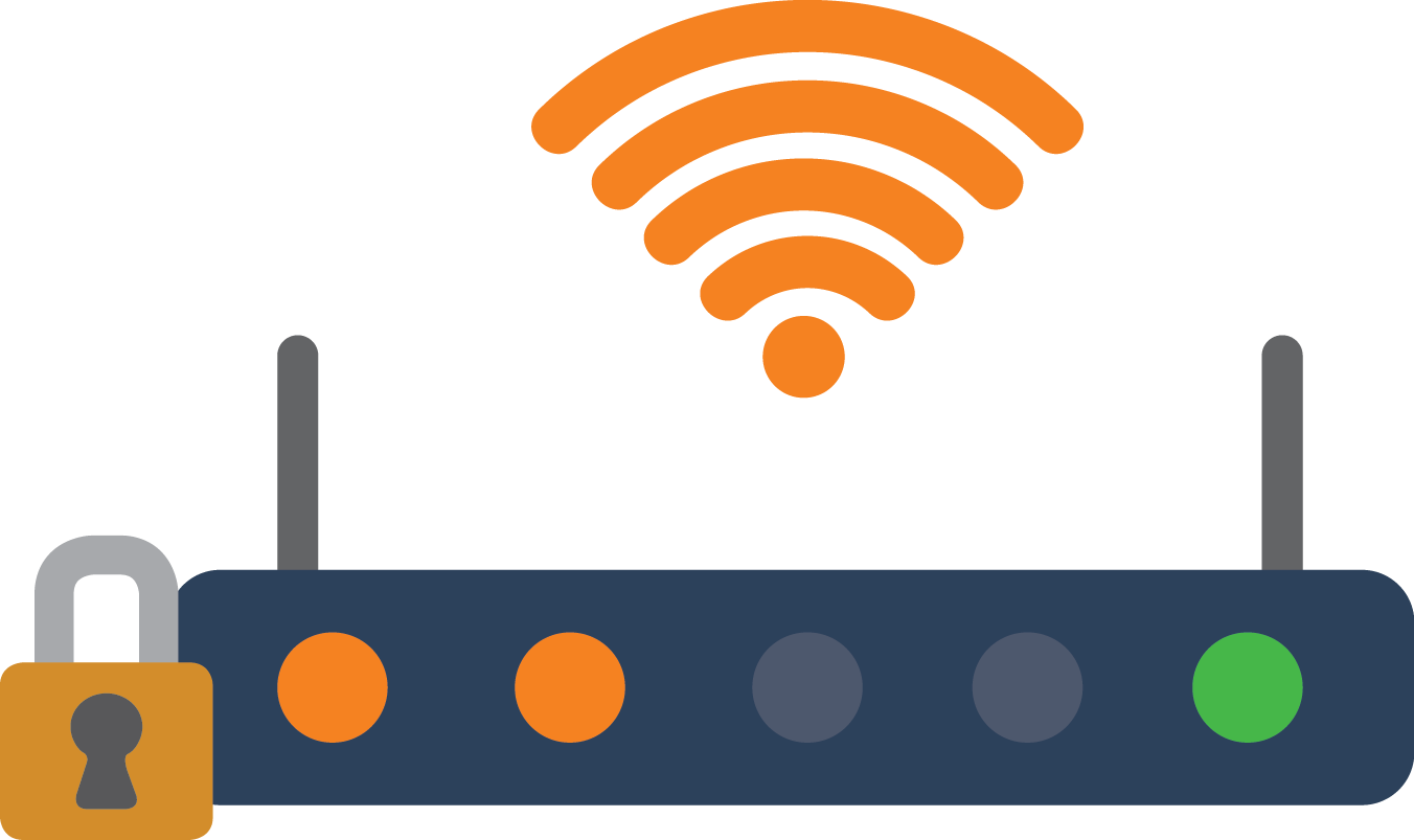 Dsl Internet Icon - Wifi Symbol (1352x803), Png Download