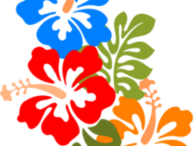 Hibiscus Clipart Red Hawaiian Flower - Hibiscus Clip Art (640x480), Png Download