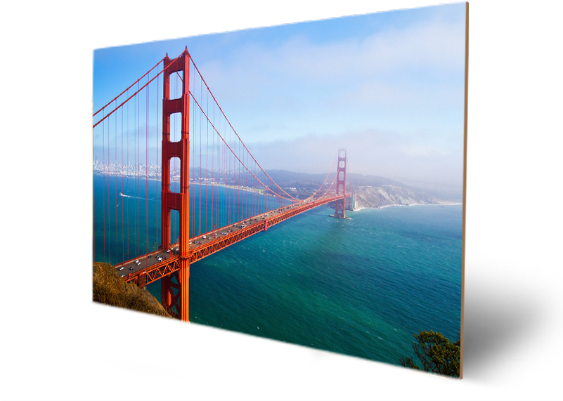Famous Golden Gate Bridge - Golden Gate Bridge (800x600), Png Download