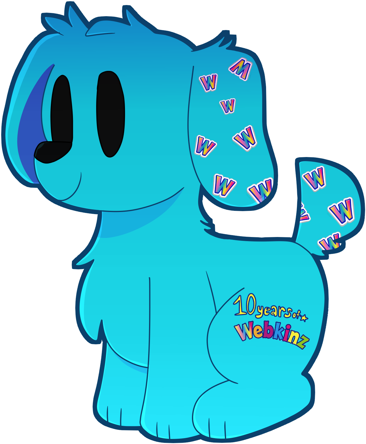 Webkinz Clipart At Getdrawings - รูป การ์ตูน ซั ล ลี่ (1404x1600), Png Download