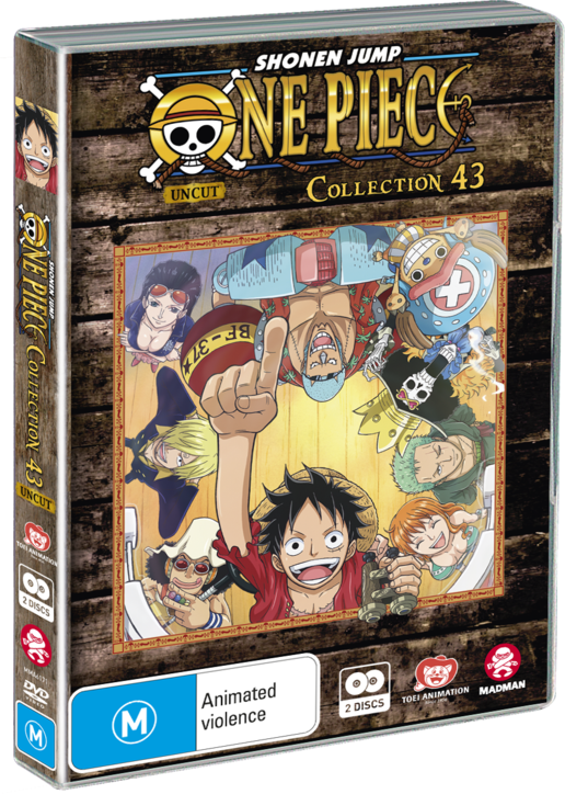 One Piece Collection 43 (eps 517-528) - One Piece (516x724), Png Download