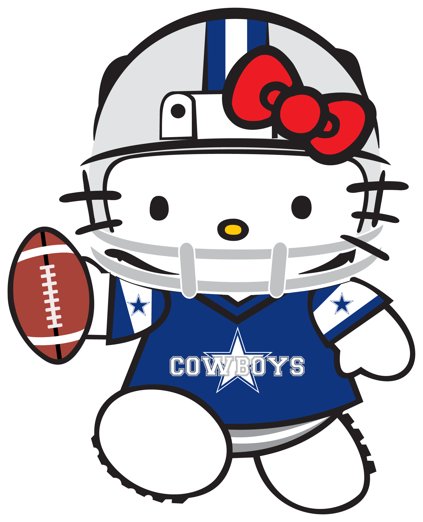 1687 X 2079 3 - Hello Kitty New York Giants (1687x2079), Png Download