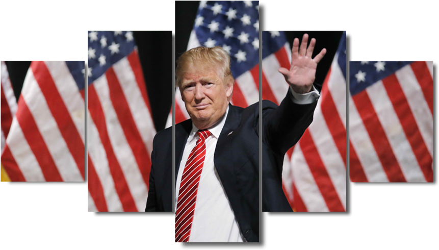 Donald Trump President Of The United States Of America - Trump Arizona (900x900), Png Download