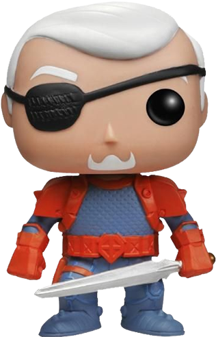 Dc Comics Deathstroke Unmasked Pop Vinyl Figure - Funko (700x491), Png Download