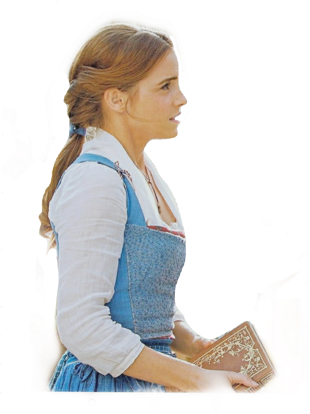 Emmawatson Belle Beautyandthebeast Emma Watson Hermione - Sitting (1024x1024), Png Download