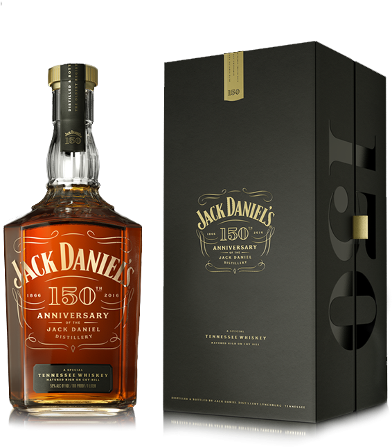 Ideas Jack Daniels Transparent 66831 - Jack Daniels 150 Anniversary Review (565x682), Png Download