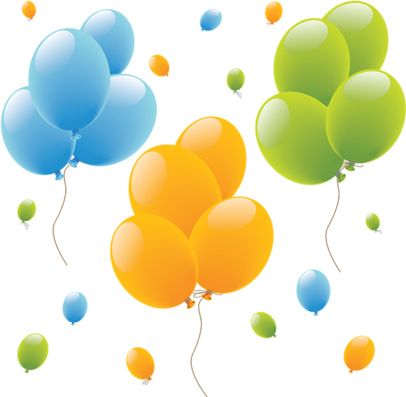 Png Balon Resmi Balloon Png Image - Balloons Gif Png (600x581), Png Download