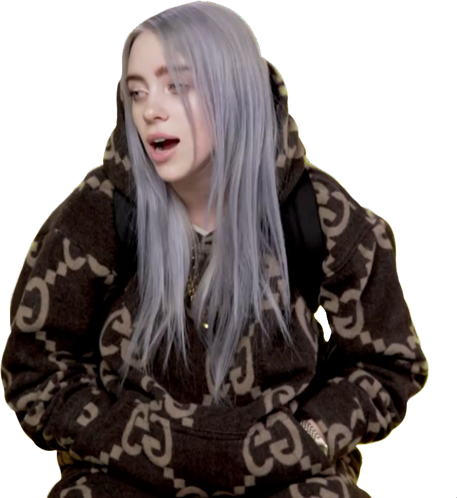177 Images About Celebrity Overlays On We Heart It - Pngs Da Billie Eilish (1024x1024), Png Download