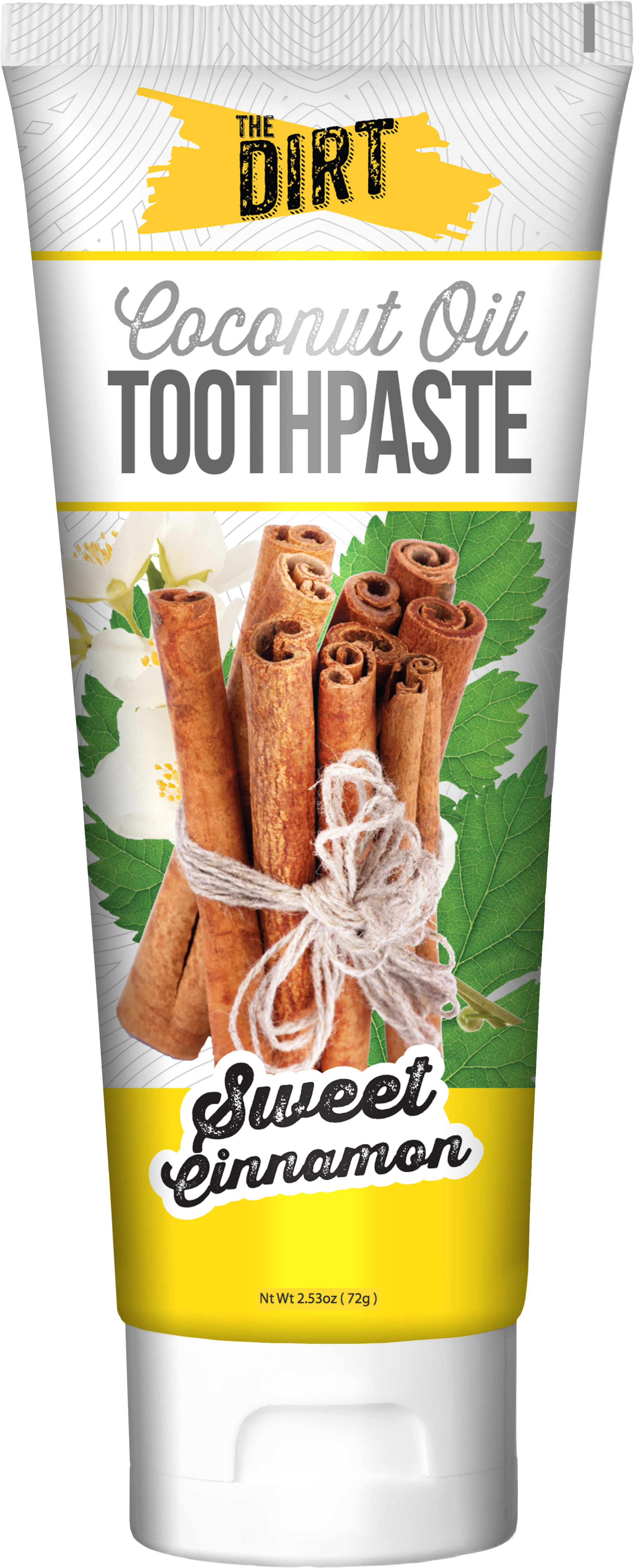 Coconut Oil Toothpaste - Dirt Coconut Oil Toothpaste 2018 (2315x5055), Png Download