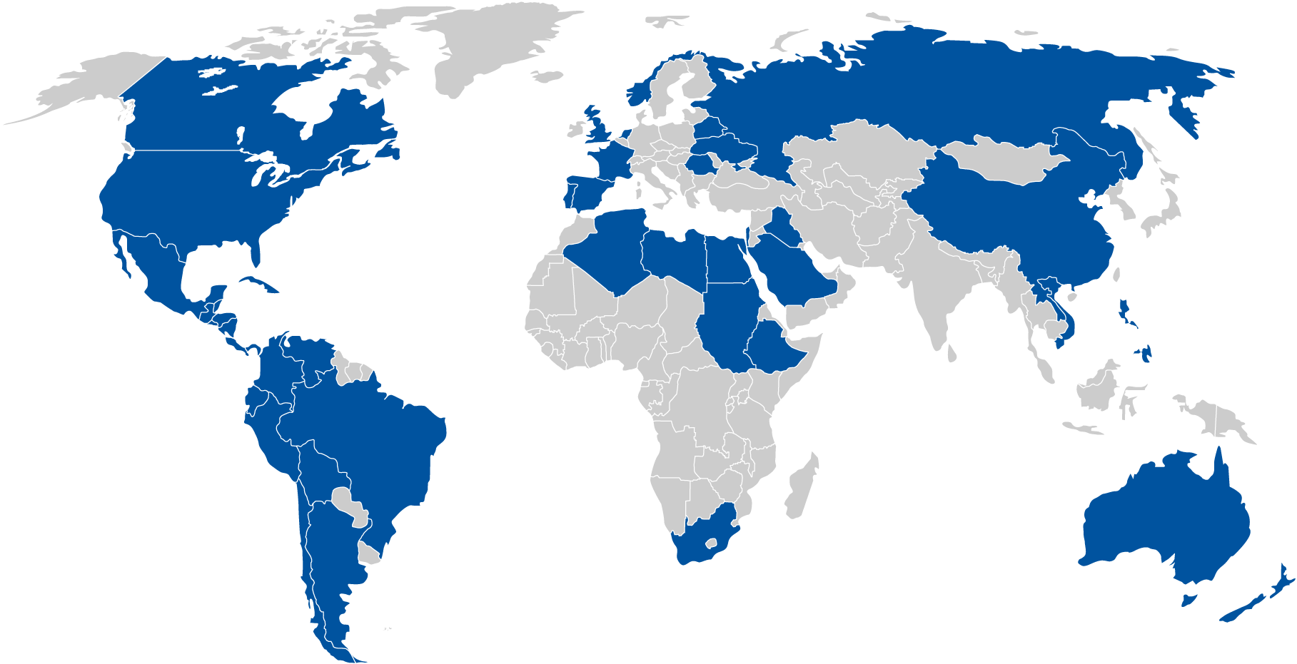 1987 World Map (1920x1056), Png Download
