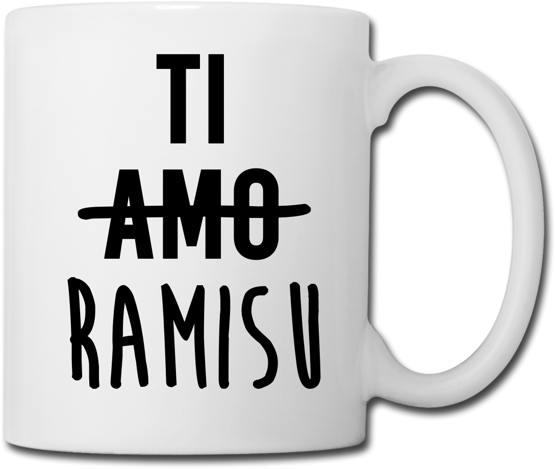 Mug "ti Amo Or Ti Ramisu" - Beer Stein (1200x1200), Png Download