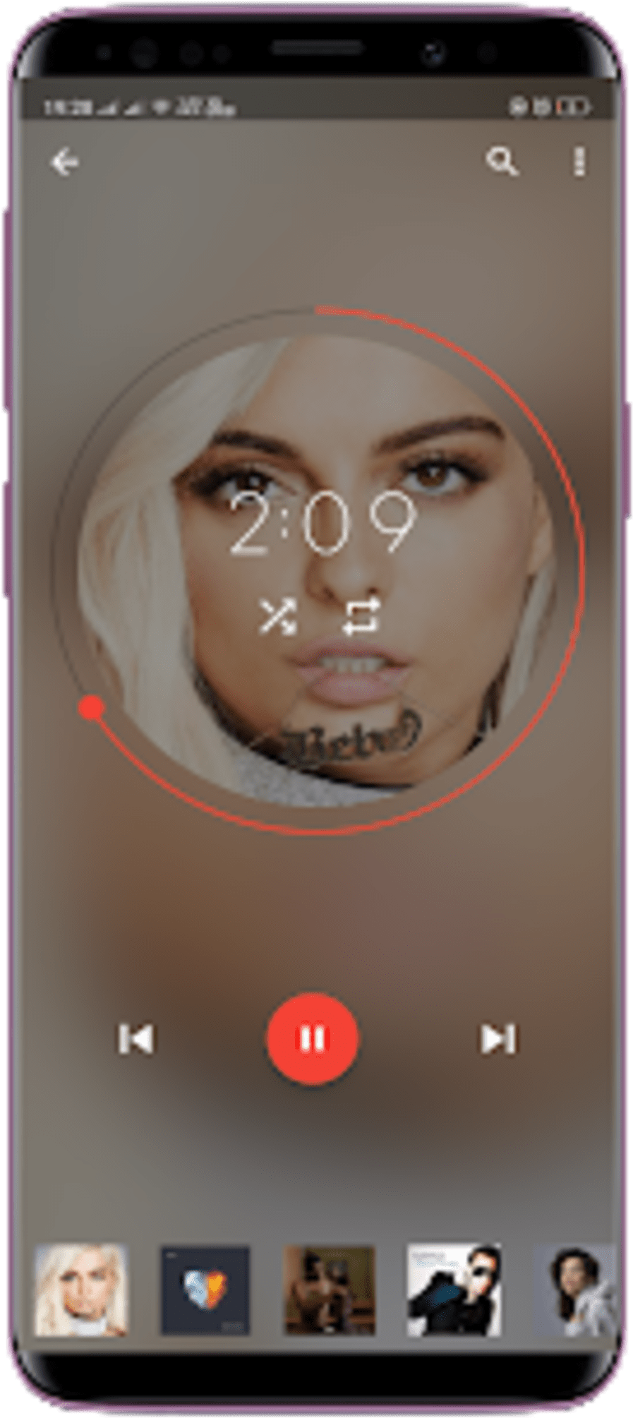 Mp3 Music Player 2019 Equalizer And Bass Booster - Poster (1020x2040), Png Download