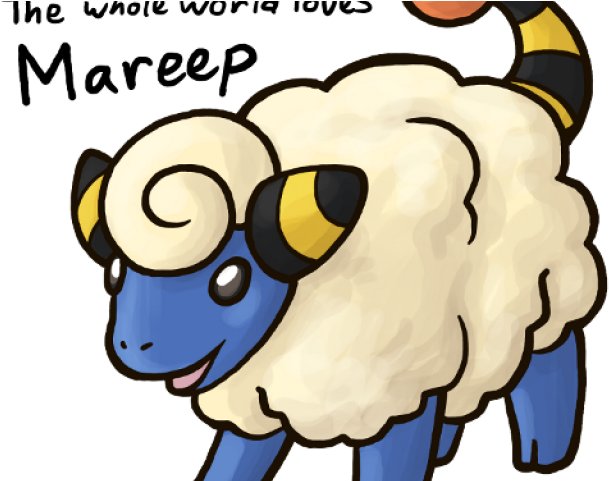 Tiptoe Clipart Egg - Pokemon Mareep (640x480), Png Download