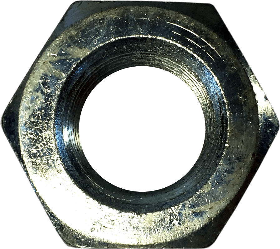 M42 Nut Zinc - Hardware Nut Png (898x800), Png Download