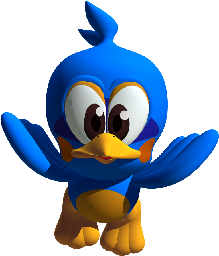 Flicky Sega Saturn, Classic Sonic, Sega Genesis, Game - Sonic 3d Blast Flicky (800x928), Png Download