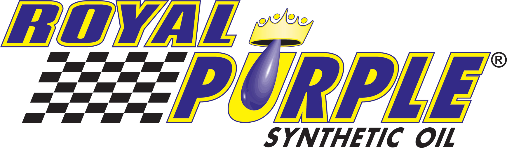 Royal Purple - Royal Purple Synthetic Oil Logo (1737x508), Png Download