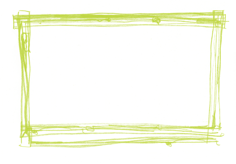 Green Border Frame Png Transparent - Baptismal Frame Png Hd (800x555), Png Download