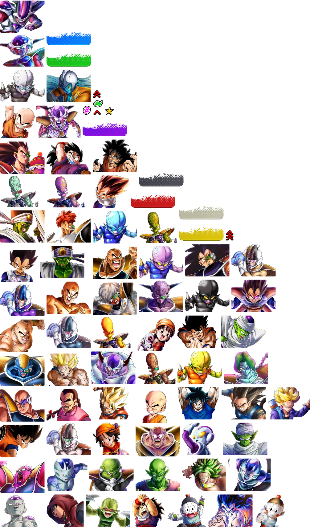 Credit To Zephyrse On The Discord - Dragon Ball Legends Sparking (1024x2048), Png Download