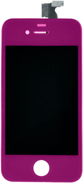 Zoom - Iphone 4 Purple (650x650), Png Download