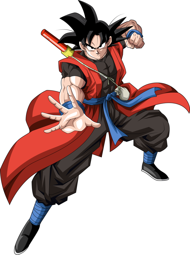 //sorry The Images Were Messed Up So I Have To Make - Dragon Ball Goku Xeno (772x1035), Png Download