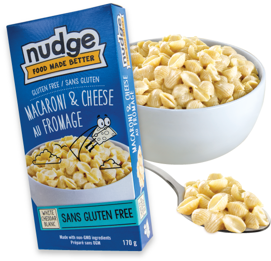 Wheat, Soy, Egg And Peanuts, Our Gluten Free White - Nudge Gluten Free Mac And Cheese (620x594), Png Download