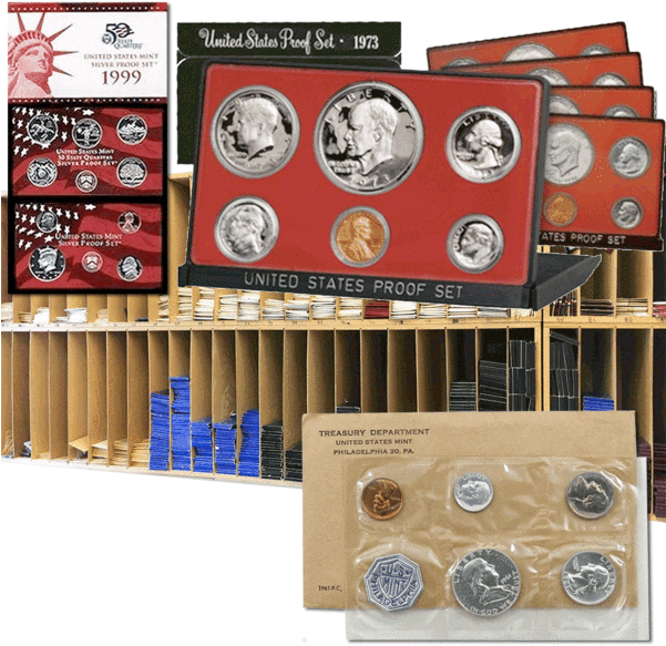 Silver Proof Set (600x600), Png Download